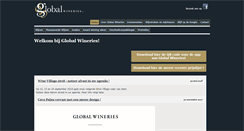 Desktop Screenshot of globalwineries.com