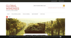 Desktop Screenshot of globalwineries.nl